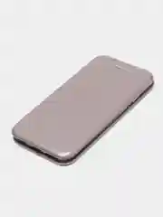 Серебряный чехол-книжка для iPhone 6, iPhone 6S / Айфон 6/6S