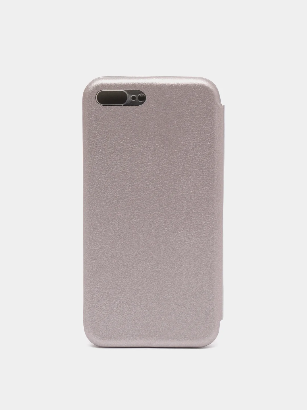 Серебряный чехол-книжка iPhone 7plus / iPhone 8plus, iPhone8+ iPhone7+ Айфон 7+ Айфон 8+