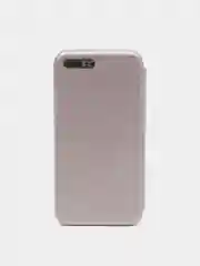 Серебряный чехол-книжка iPhone 7plus / iPhone 8plus, iPhone8+ iPhone7+ Айфон 7+ Айфон 8+