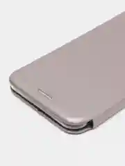 Серебряный чехол-книжка iPhone 7plus / iPhone 8plus, iPhone8+ iPhone7+ Айфон 7+ Айфон 8+