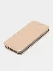 Золотой чехол-книжка для iPhone 13 Mini, 13, 13 Pro, 13 Pro Max