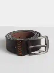 Фиолетовый ремень мужской классический
