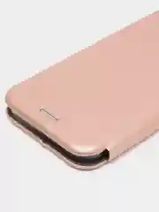 Розовый чехол-книжка для iPhone 13 Mini, 13, 13 Pro, 13 Pro Max