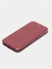 Бордовый чехол-книжка iPhone 7, iPhone 7S, iPhone 8, iPhone SE 2020 Айфон 7, чехол для iPhone 8
