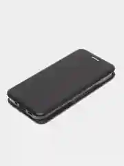 Черный чехол-книжка для iPhone 13 Mini, 13, 13 Pro, 13 Pro Max