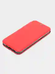 Красный чехол-книжка для iPhone 13 Mini, 13, 13 Pro, 13 Pro Max