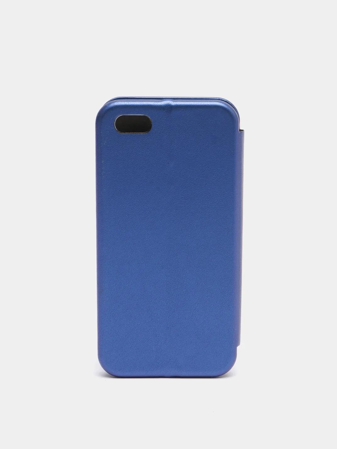 Синий чехол-книжка для iPhone 5, iPhone5S, iPhone SE, на магните