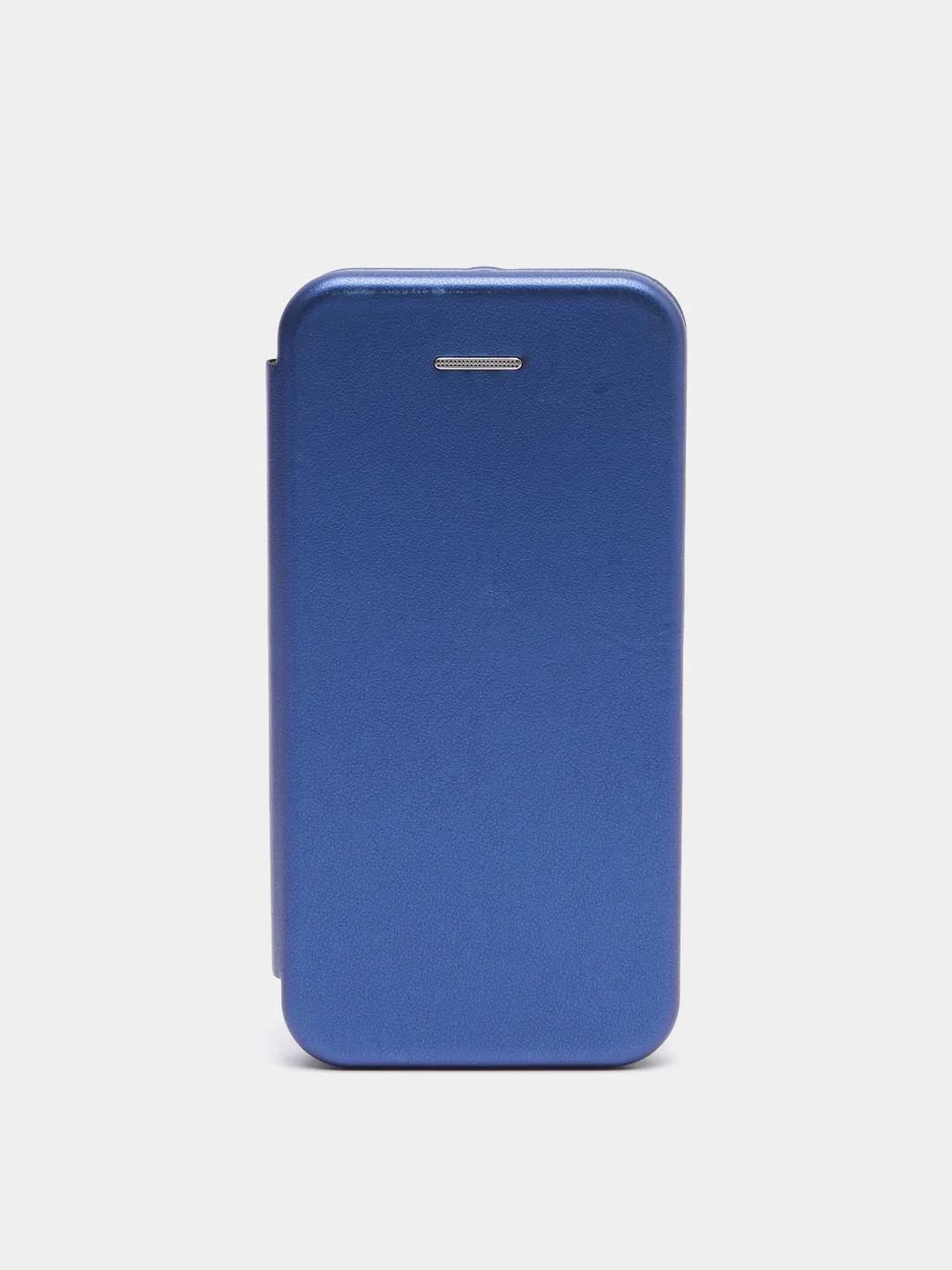 Синий чехол-книжка для iPhone 5, iPhone5S, iPhone SE, на магните