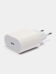 Блок питания для Apple, Type-С с быстрой зарядкой, 20 W