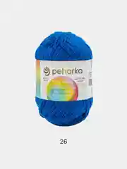 Синий пряжа Пехорка "Детская новинка", 2 штуки, акрил, 50 г, 200 м