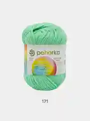 Лесной зеленый пряжа Пехорка "Детская новинка", 2 штуки, акрил, 50 г, 200 м