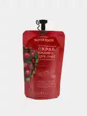 Подтягивающий скраб-пилинг для лица и зоны декольте "Клюква & Кориандр", 100 мл