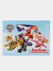 Белый альбом для рисования Paw Patrol А4, 8 листов