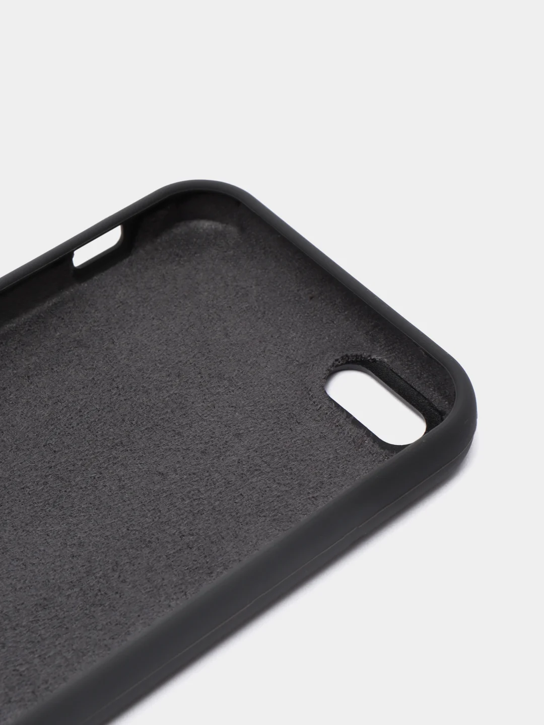 Тёмно-серый чехлы для iPhone 5, 5S, SE, Silicone Case
