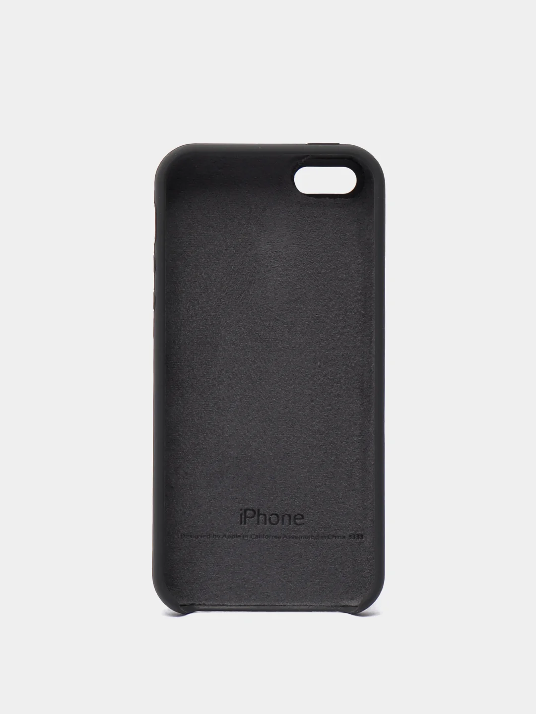 Тёмно-серый чехлы для iPhone 5, 5S, SE, Silicone Case