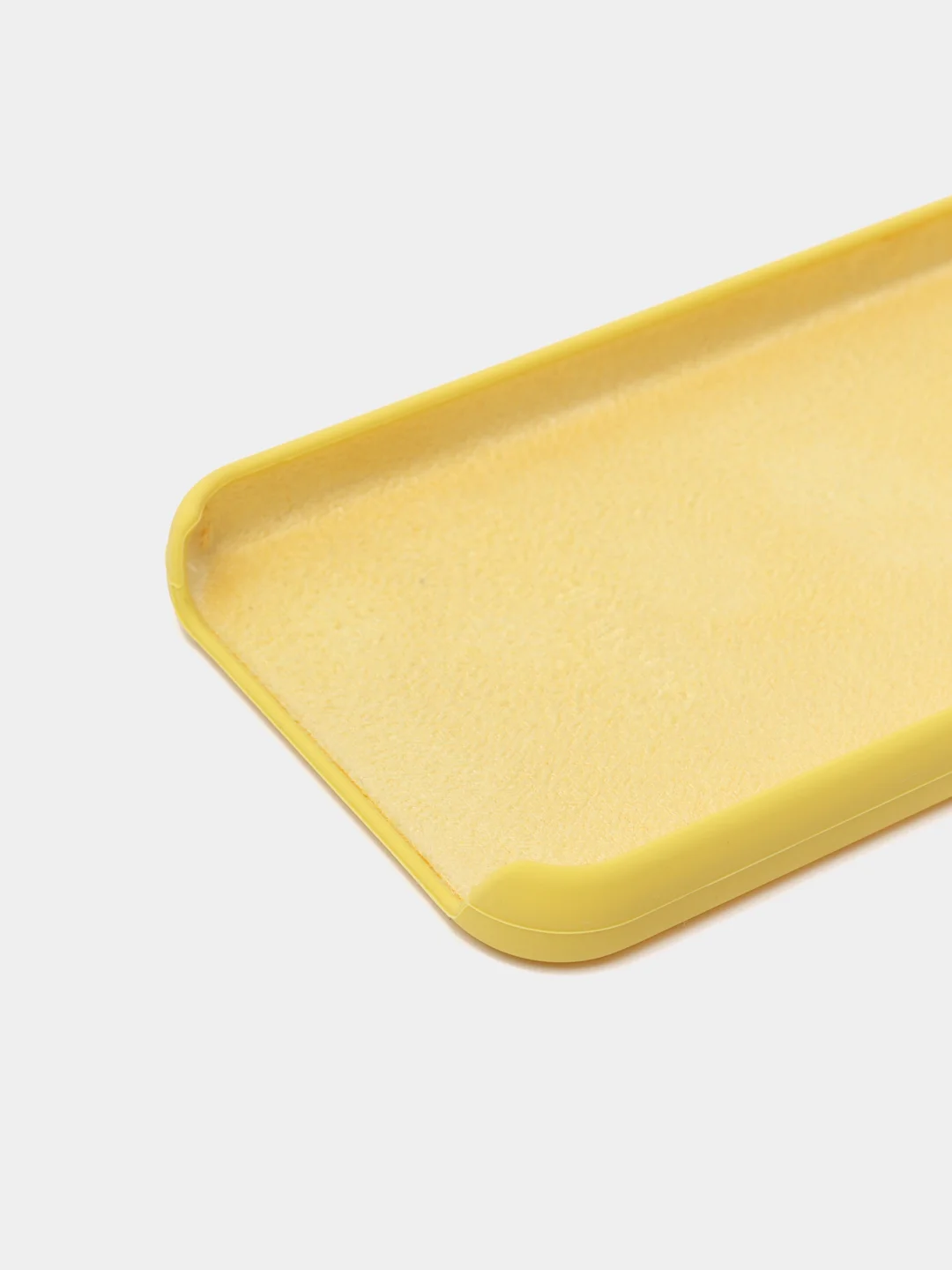 Желтый чехлы для iPhone 5, 5S, SE, Silicone Case