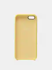 Желтый чехлы для iPhone 5, 5S, SE, Silicone Case