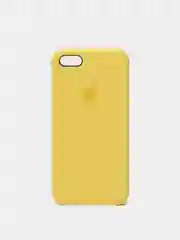 Желтый чехлы для iPhone 5, 5S, SE, Silicone Case