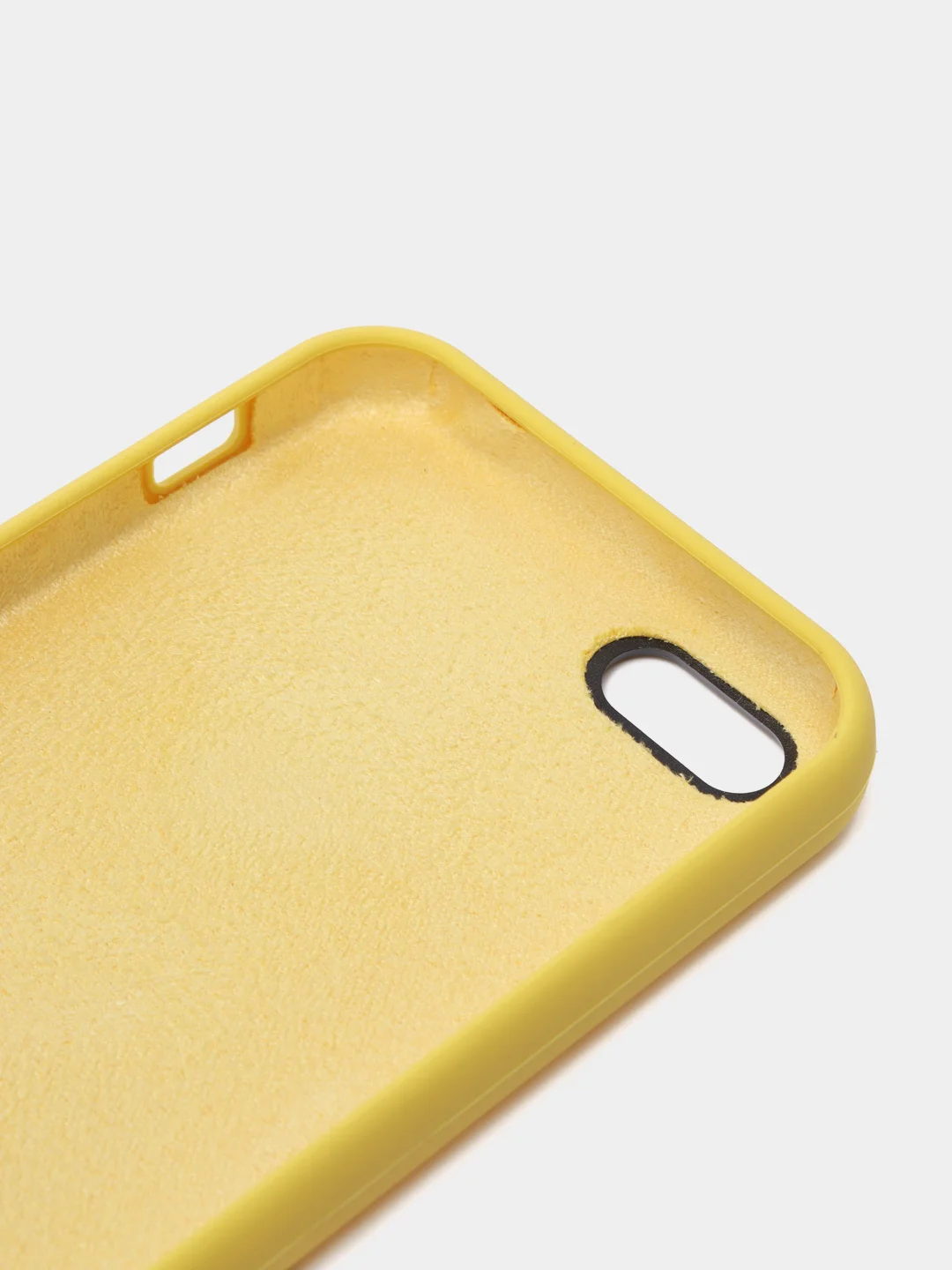 Желтый чехлы для iPhone 5, 5S, SE, Silicone Case