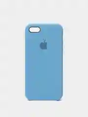 Небесно-голубой чехлы для iPhone 5, 5S, SE, Silicone Case