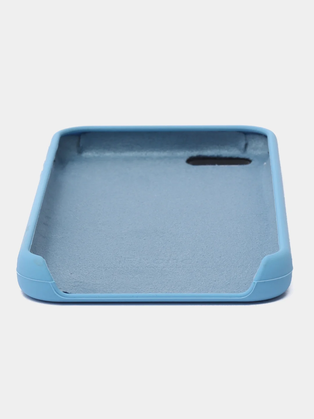 Небесно-голубой чехлы для iPhone 5, 5S, SE, Silicone Case