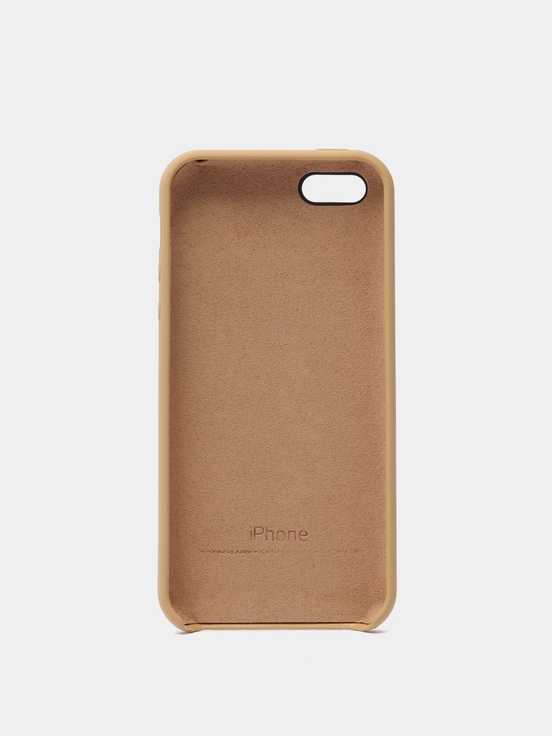 Бежевый чехлы для iPhone 5, 5S, SE, Silicone Case