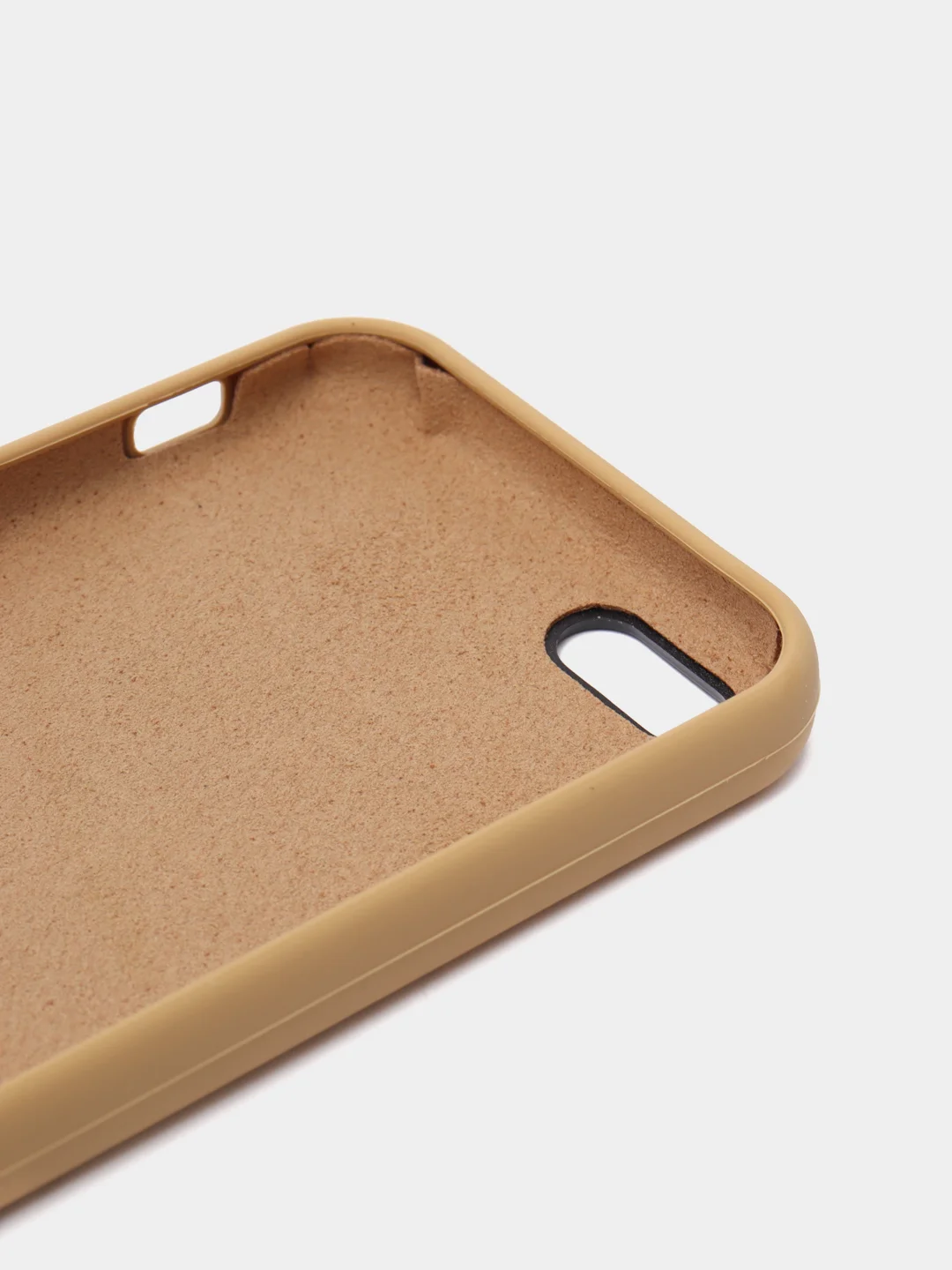 Бежевый чехлы для iPhone 5, 5S, SE, Silicone Case