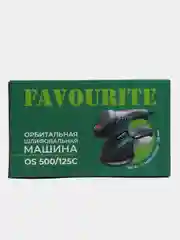 Орбитальная шлифмашина Favourite OS 500/125C, 500 Вт, 125 мм, 0-14 000 об/мин