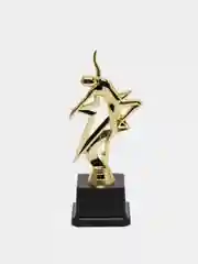 Фигура под нанесение "Танец", золото, 21,5 х 9,5 х 7 см