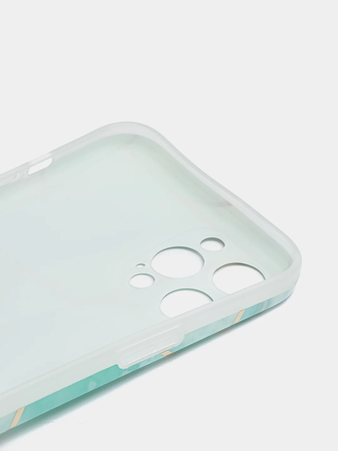 Бирюзовый чехол силиконовый для iPhone 11 / 12 / 12 Pro / 12 Pro Max / 13 / 13 Pro / 13 Pro Max
