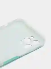 Бирюзовый чехол силиконовый для iPhone 11 / 12 / 12 Pro / 12 Pro Max / 13 / 13 Pro / 13 Pro Max