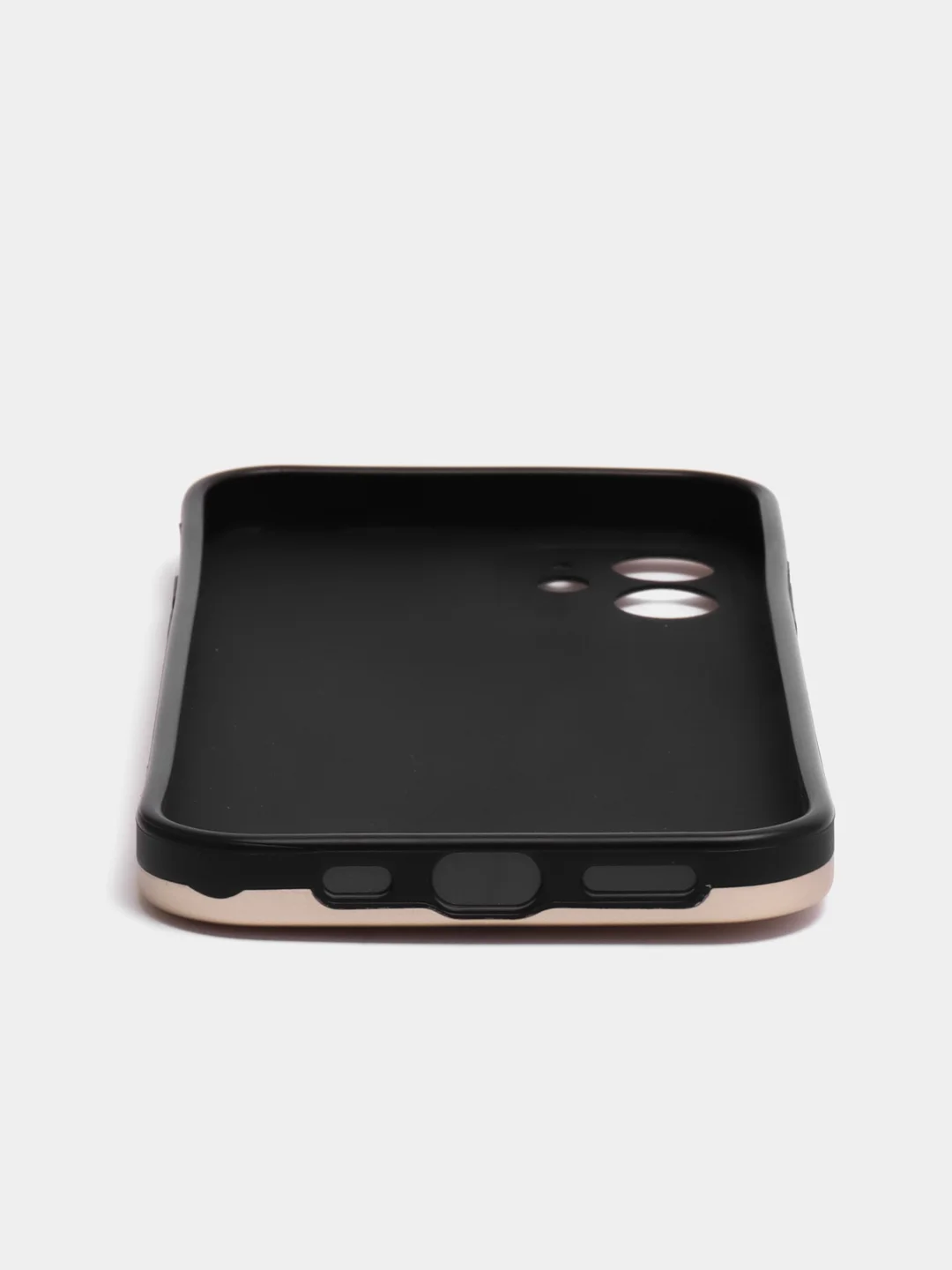 Золотой чехол для iPhone 11/ 12/ 13/ 13 Pro/ 13 Pro Max Кавс, силиконовый