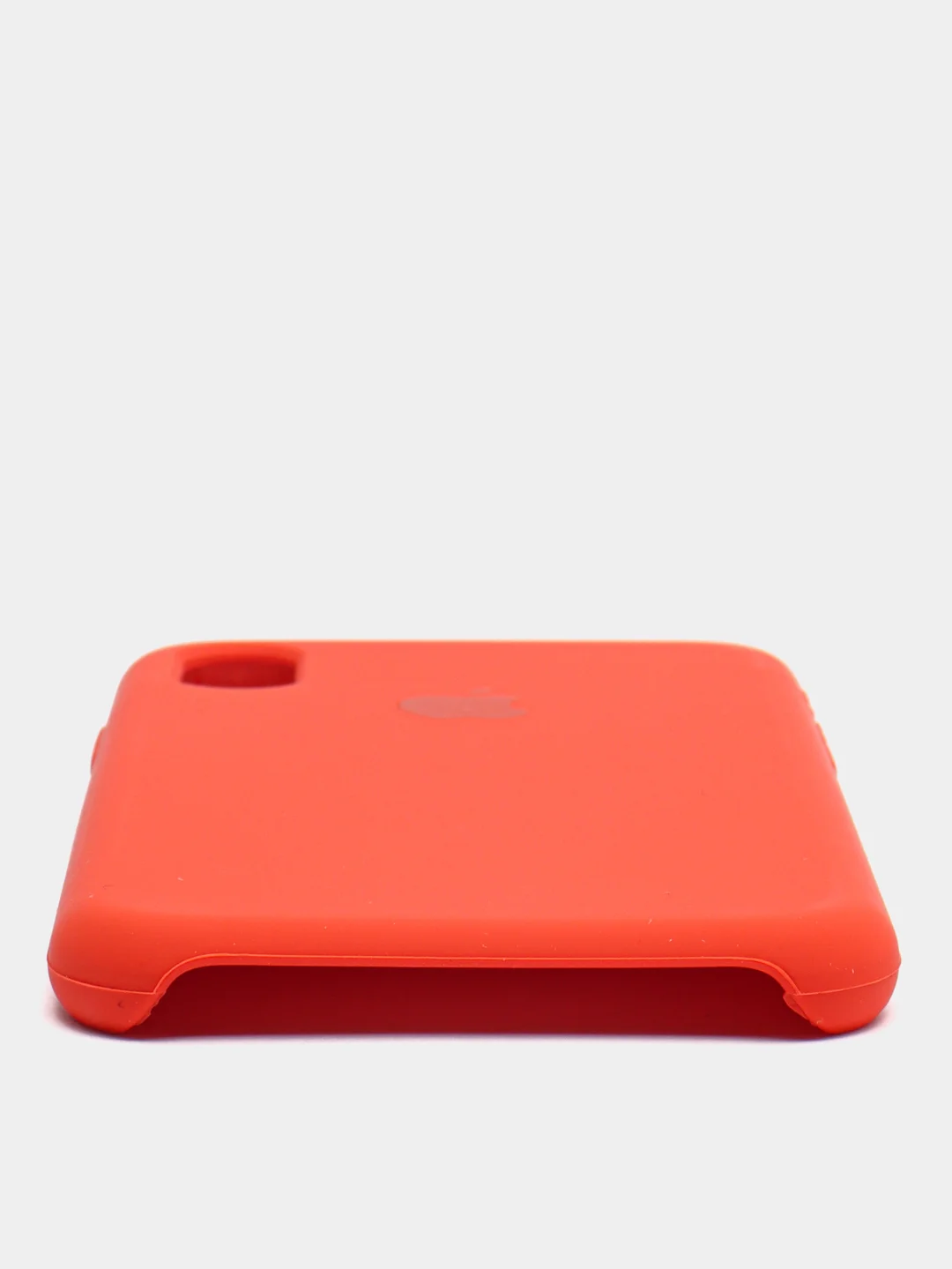 Рыжий чехол Silicone Case для iPhone X/XS
