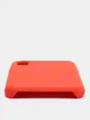 Рыжий чехол Silicone Case для iPhone X/XS