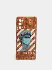 Бежевый меланж чехол Samsung Galaxy S20FE / A50 / A51 / A52 / A12 / A22 / A32