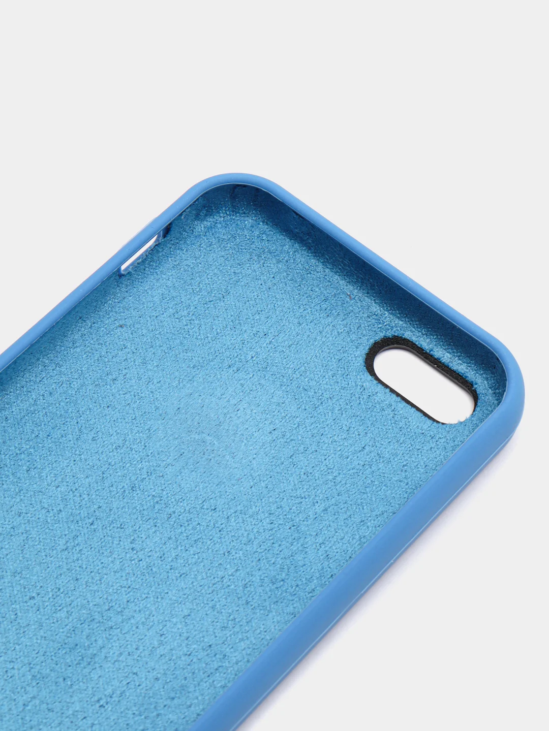 Синий чехол Silicone Case для iPhone 5/5S/SE