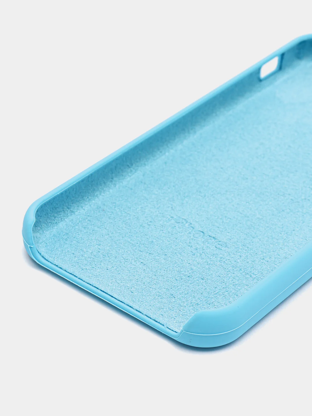 Лазурный чехол Silicone Case для iPhone 5/5S/SE
