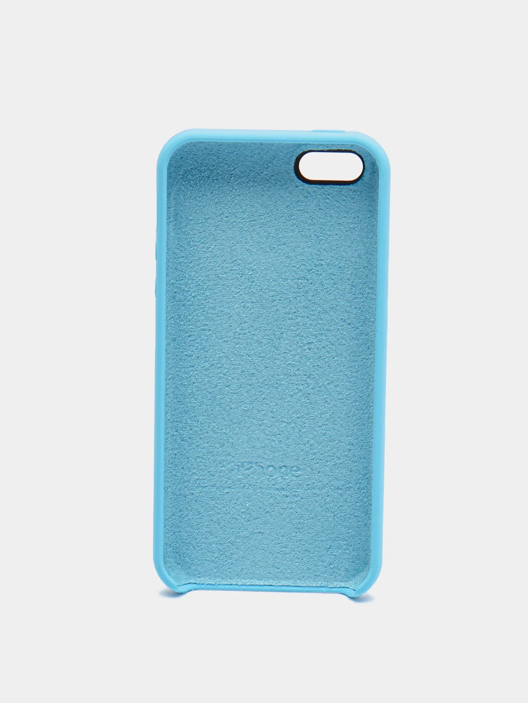 Лазурный чехол Silicone Case для iPhone 5/5S/SE