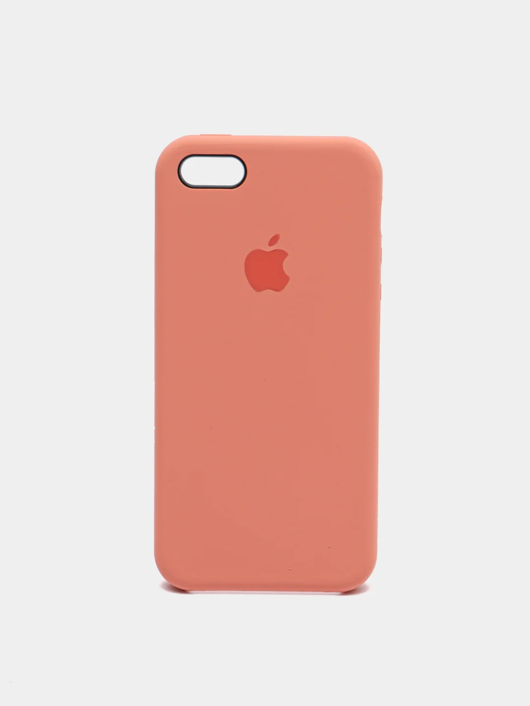 Пастельно-коралловый чехол Silicone Case для iPhone 5/5S/SE
