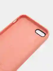 Пастельно-коралловый чехол Silicone Case для iPhone 5/5S/SE