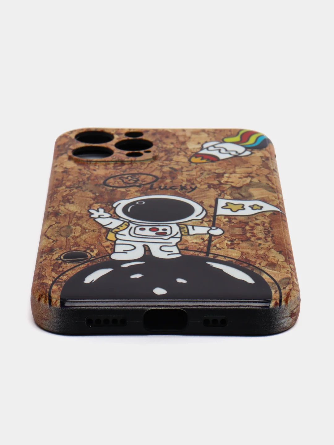 Коричневый чехол силиконовый для iPhone 11 / 12 / 12 Pro / 12 Pro Max / 13 / 13 Pro / 13 Pro Max