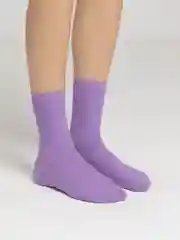Лавандовый носки унисекс, цветные, яркие, высокие