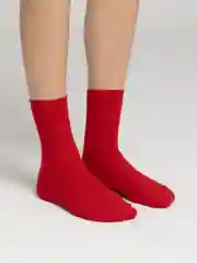 Алый носки унисекс, цветные, яркие, высокие