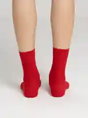 Алый носки унисекс, цветные, яркие, высокие