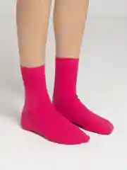 Фуксия носки унисекс, цветные, яркие, высокие