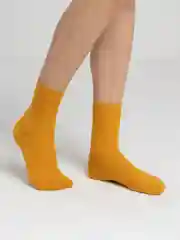 Горчичный носки унисекс, цветные, яркие, высокие