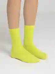 Лимонный носки унисекс, цветные, яркие, высокие