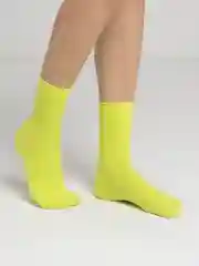 Лимонный носки унисекс, цветные, яркие, высокие