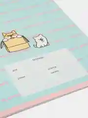 Голубой тетрадь BG "Lazy day", 12 листов, клетка