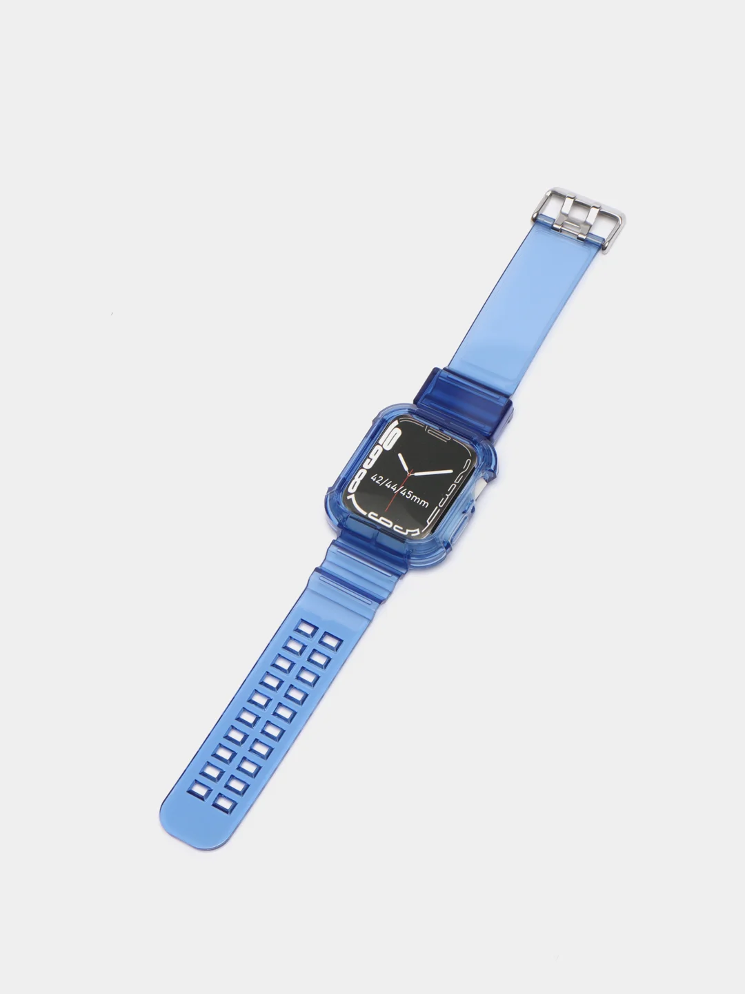 Синий ремешок для Apple Watch 3, 4, 5, 6, SE, 7, 8, 38/40 мм и 42/44 мм
